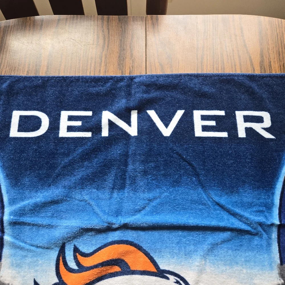 Denver Broncos Beach Towel